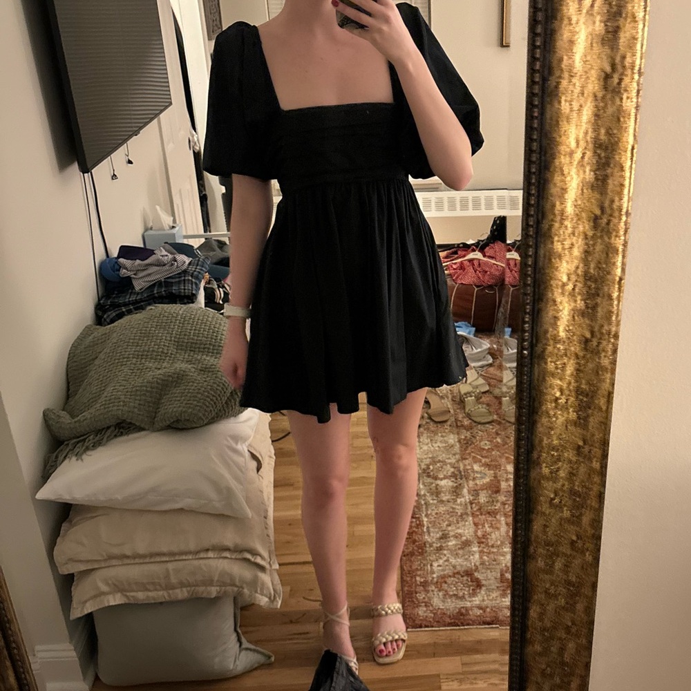 Abercrombie & Fitch Black Mini Dress